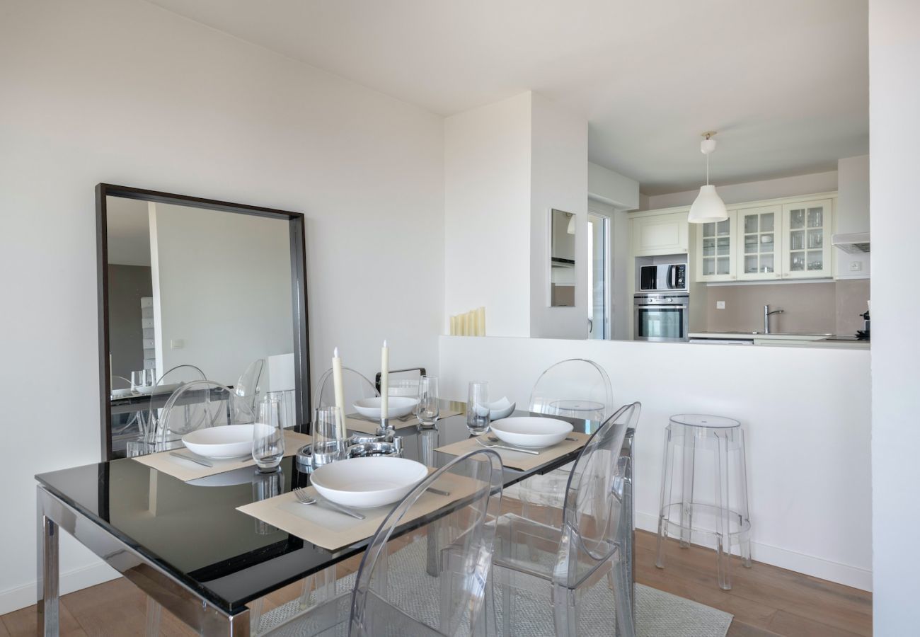 Apartamento en Pornichet - Playa de 350 m, increíble vista de la bahía de La Baule