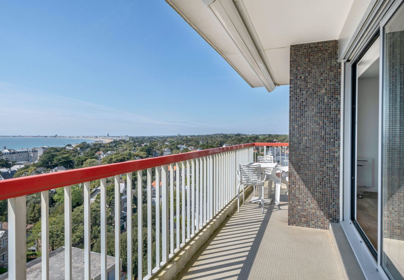 Apartamento en Pornichet - Playa de 350 m, increíble vista de la bahía de La Baule