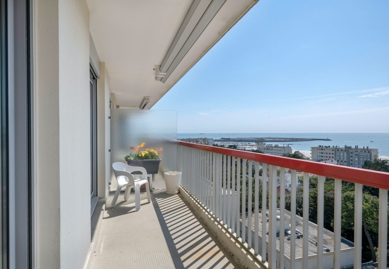 Apartamento en Pornichet - Playa de 350 m, increíble vista de la bahía de La Baule
