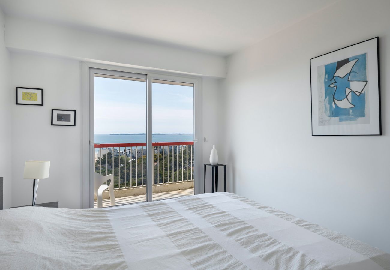 Apartamento en Pornichet - Playa de 350 m, increíble vista de la bahía de La Baule