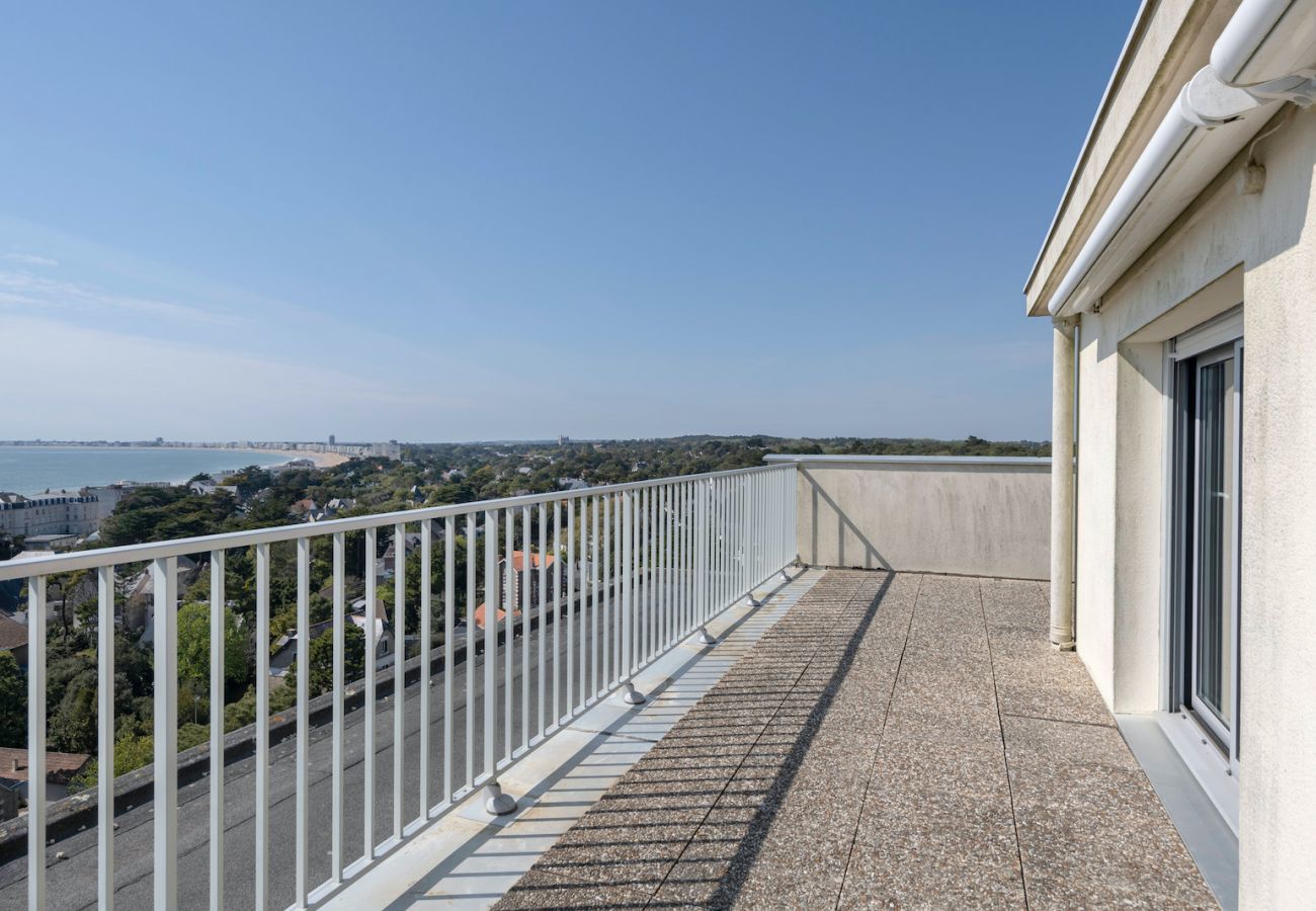 Apartamento en Pornichet - Playa de 350 m, increíble vista de la bahía de La Baule