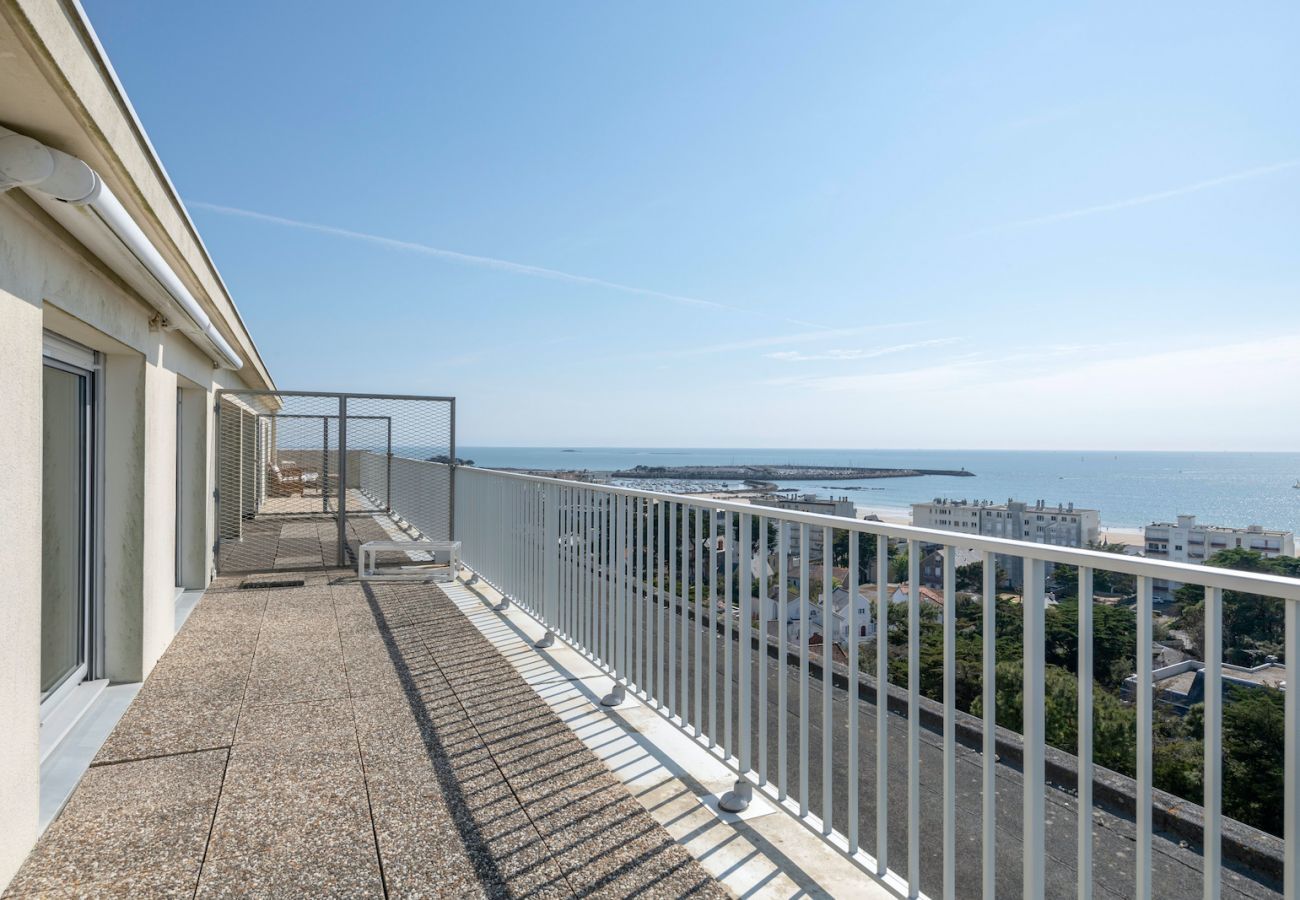 Apartamento en Pornichet - Playa de 350 m, increíble vista de la bahía de La Baule