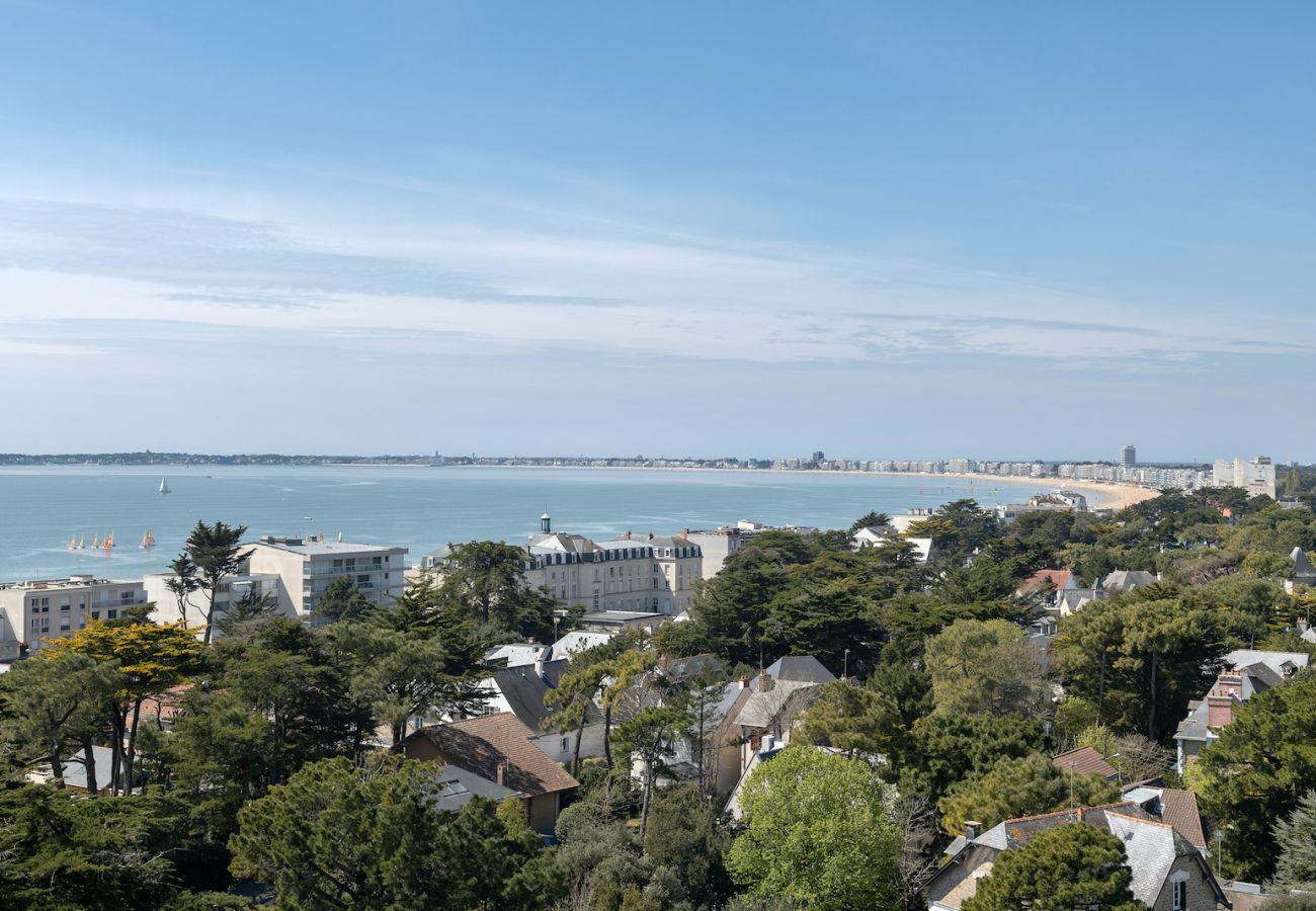 Apartamento en Pornichet - Playa de 350 m, increíble vista de la bahía de La Baule