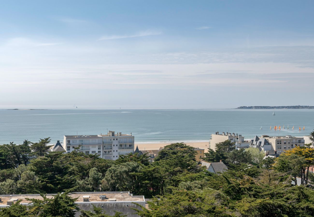 Apartamento en Pornichet - Playa de 350 m, increíble vista de la bahía de La Baule