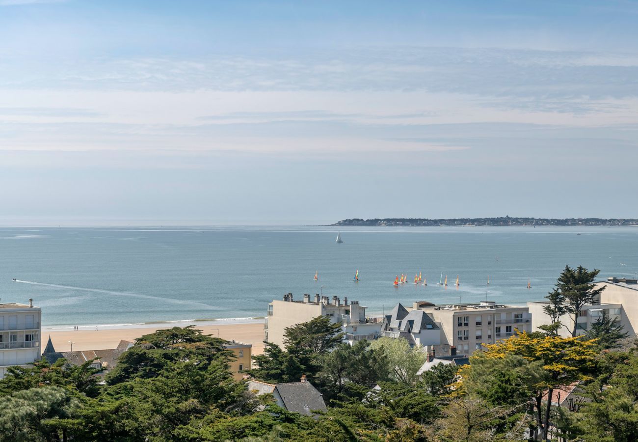 Apartamento en Pornichet - Playa de 350 m, increíble vista de la bahía de La Baule