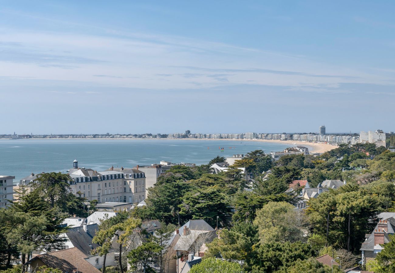 Apartamento en Pornichet - Playa de 350 m, increíble vista de la bahía de La Baule