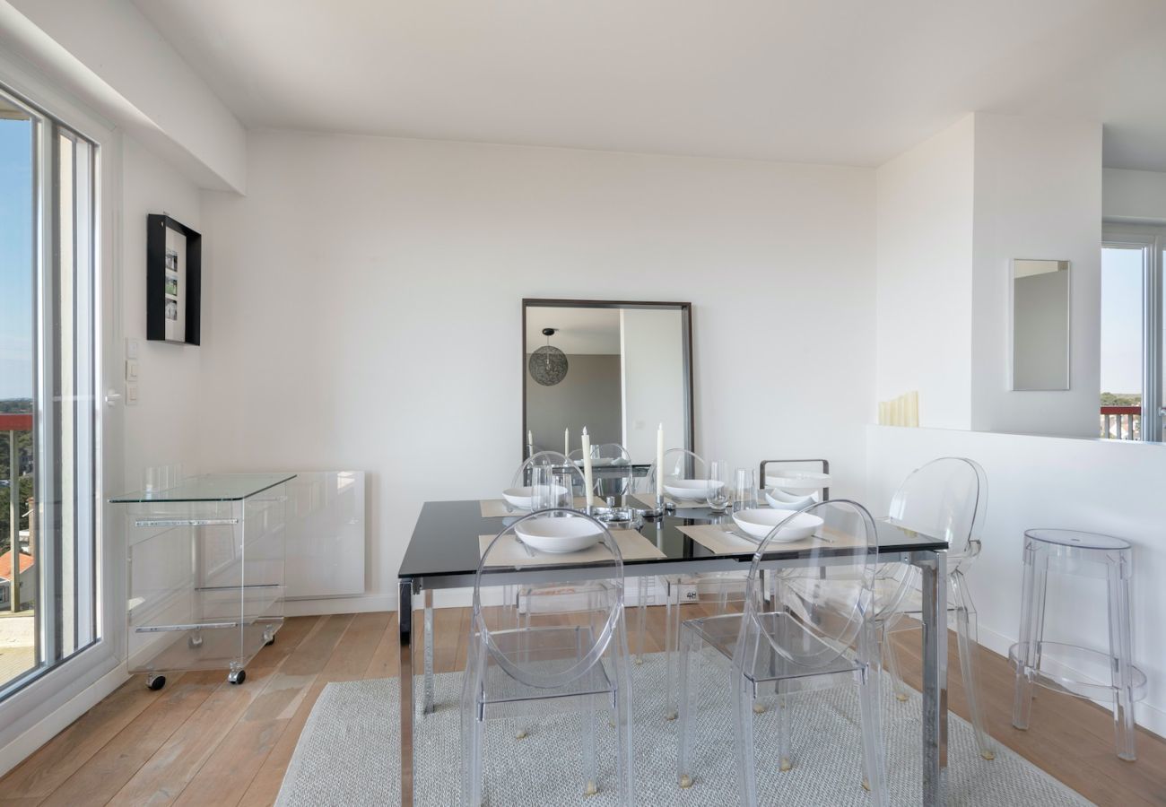 Apartamento en Pornichet - Playa de 350 m, increíble vista de la bahía de La Baule