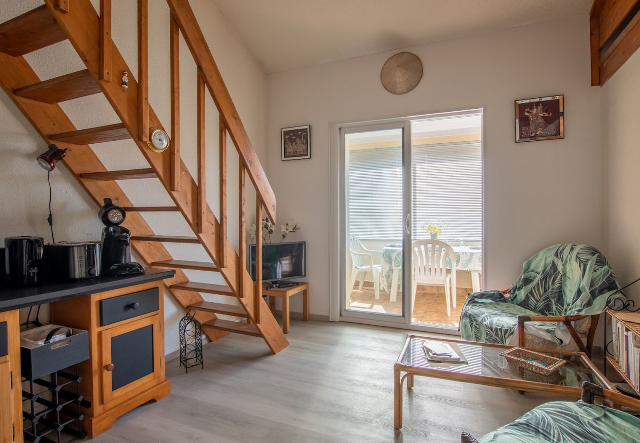 Apartamento en Saint-Hilaire-de-Riez - Ubicación ideal en la cornisa para 4
