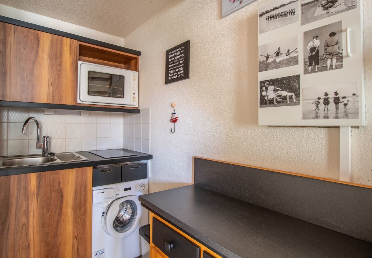 Apartamento en Saint-Hilaire-de-Riez - Ubicación ideal en la cornisa para 4