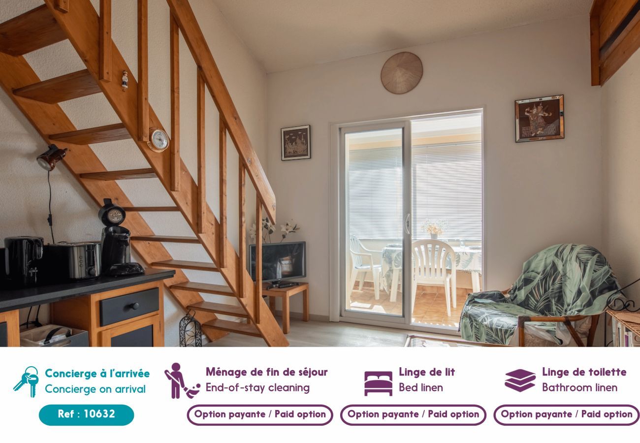 Apartamento en Saint-Hilaire-de-Riez - Ubicación ideal en la cornisa para 4