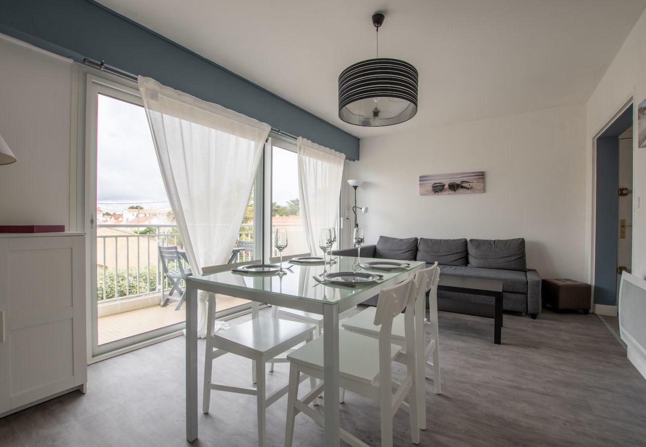 Apartamento en Notre-Dame-de-Monts - A 50m de la playa, piso para 4