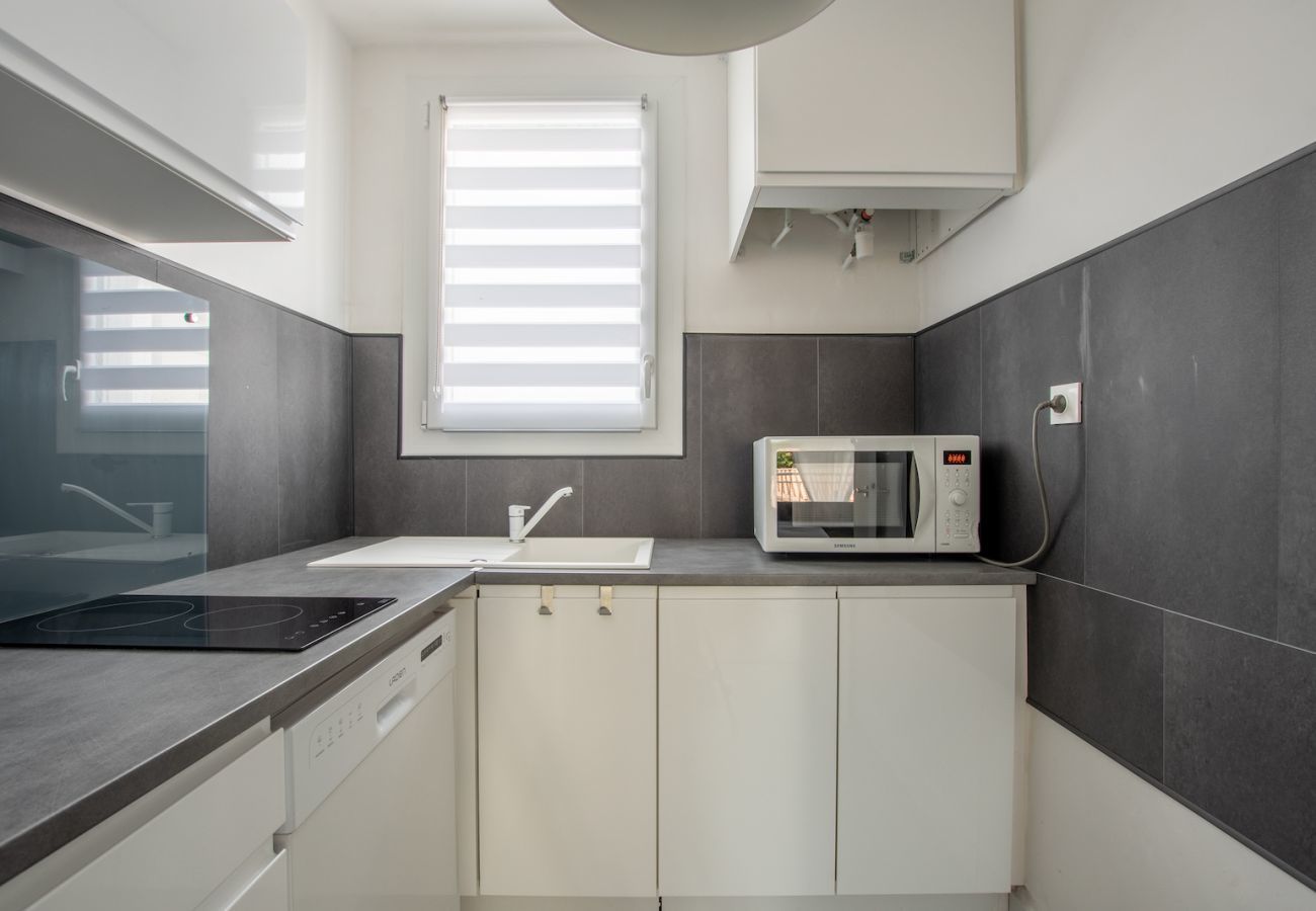 Apartamento en Notre-Dame-de-Monts - A 50m de la playa, piso para 4
