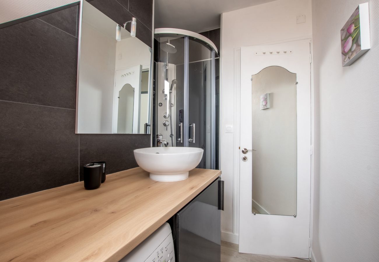 Apartamento en Notre-Dame-de-Monts - A 50m de la playa, piso para 4