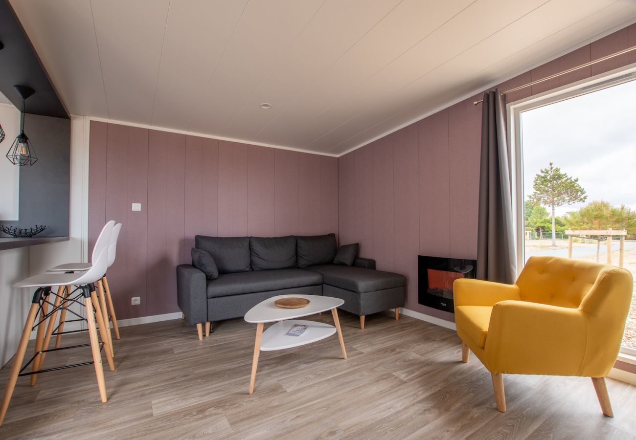 Chalet en Bretignolles-sur-Mer - Chalet para 6, résidencia de vacaciones y piscina