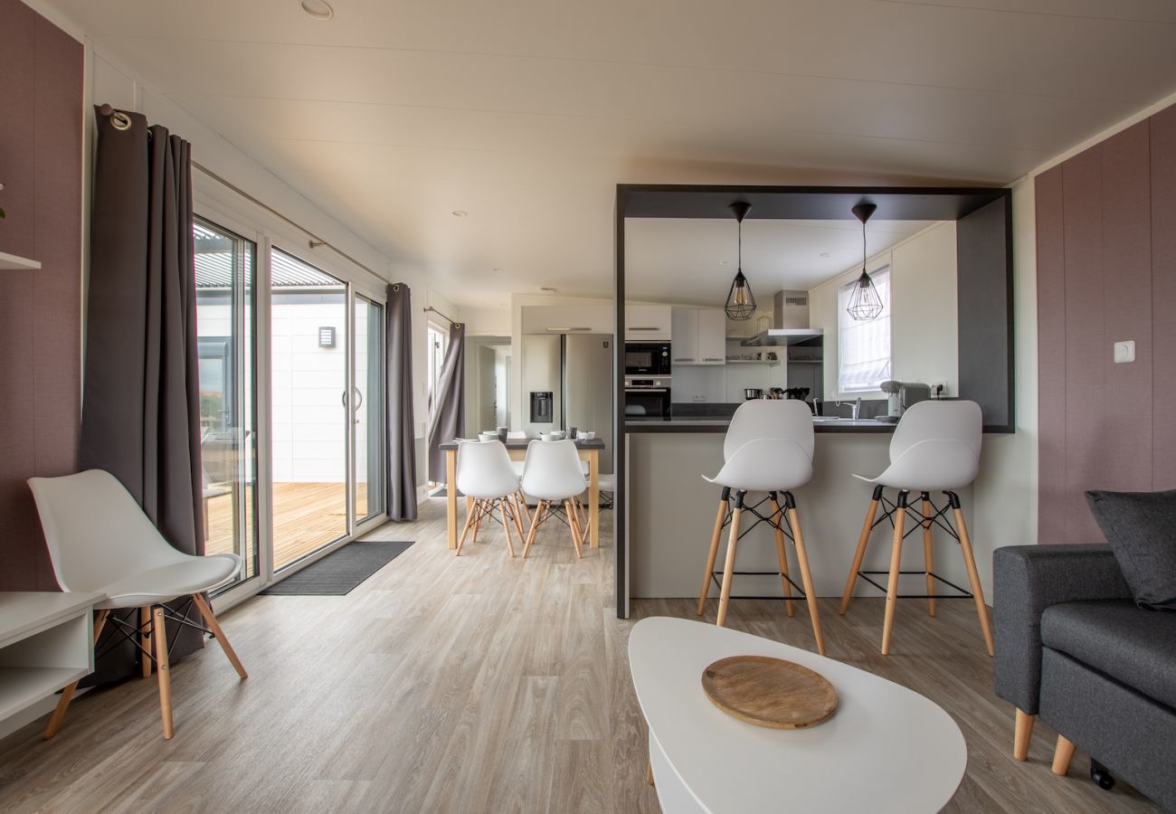 Chalet en Bretignolles-sur-Mer - Chalet para 6, résidencia de vacaciones y piscina