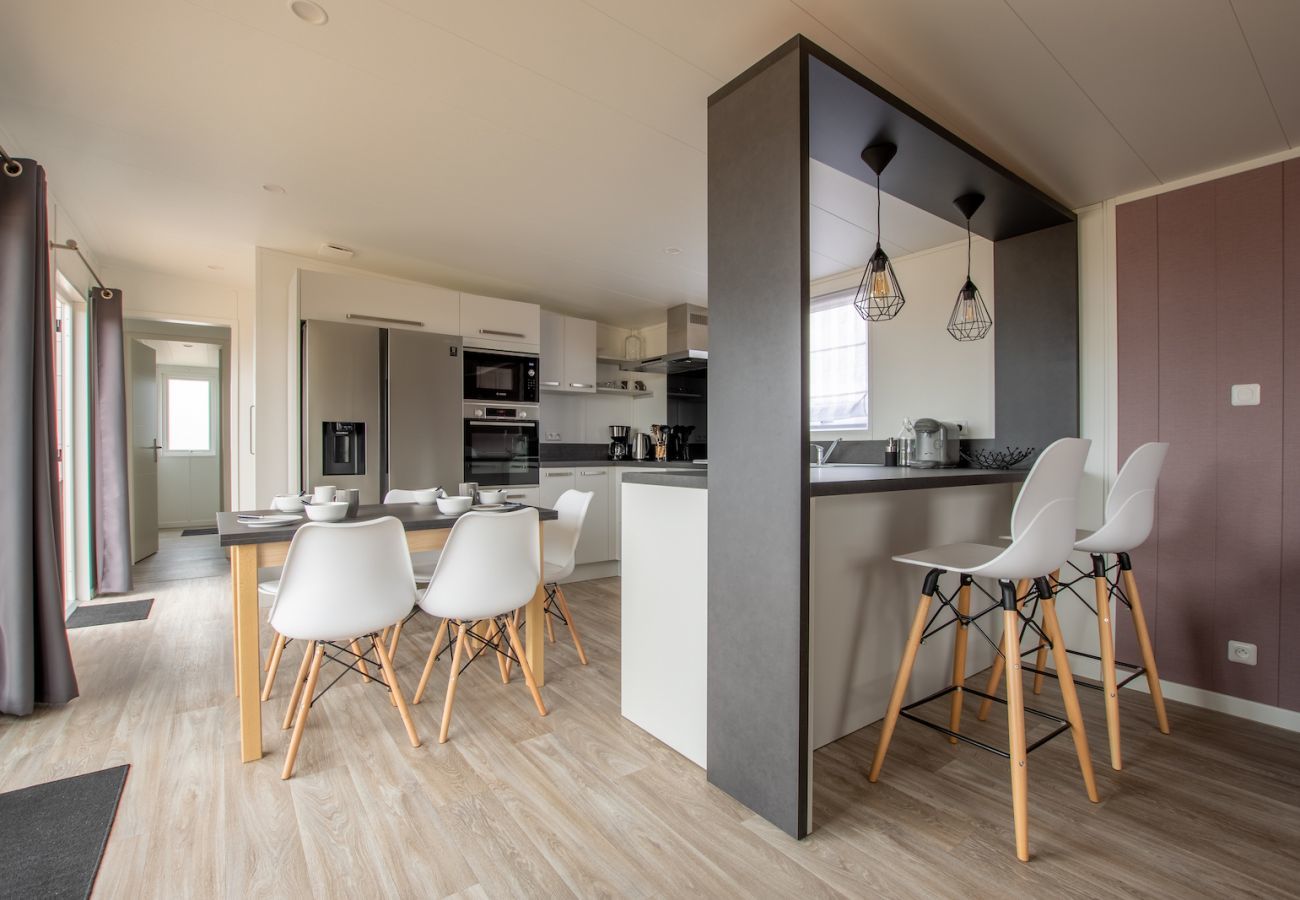 Chalet en Bretignolles-sur-Mer - Chalet para 6, résidencia de vacaciones y piscina
