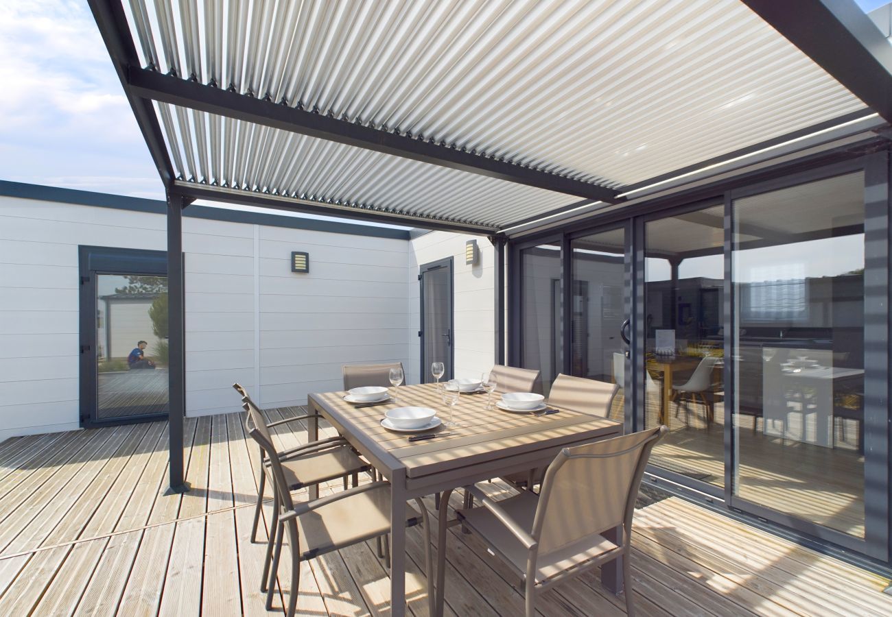 Chalet en Bretignolles-sur-Mer - Chalet para 6, résidencia de vacaciones y piscina