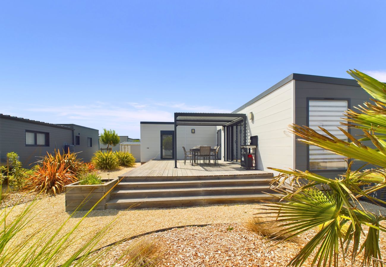 Chalet en Bretignolles-sur-Mer - Chalet para 6, résidencia de vacaciones y piscina