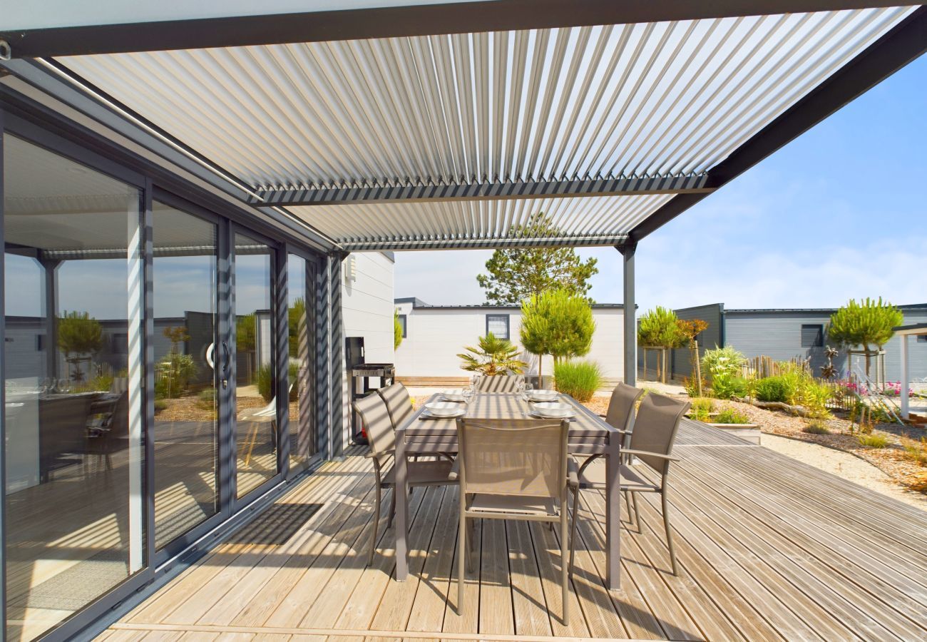 Chalet en Bretignolles-sur-Mer - Chalet para 6, résidencia de vacaciones y piscina