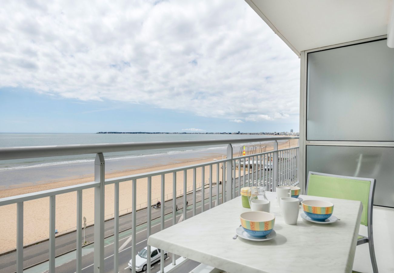 Apartamento en Pornichet - A 50m de la playa, apartamento con vistas al mar para 5
