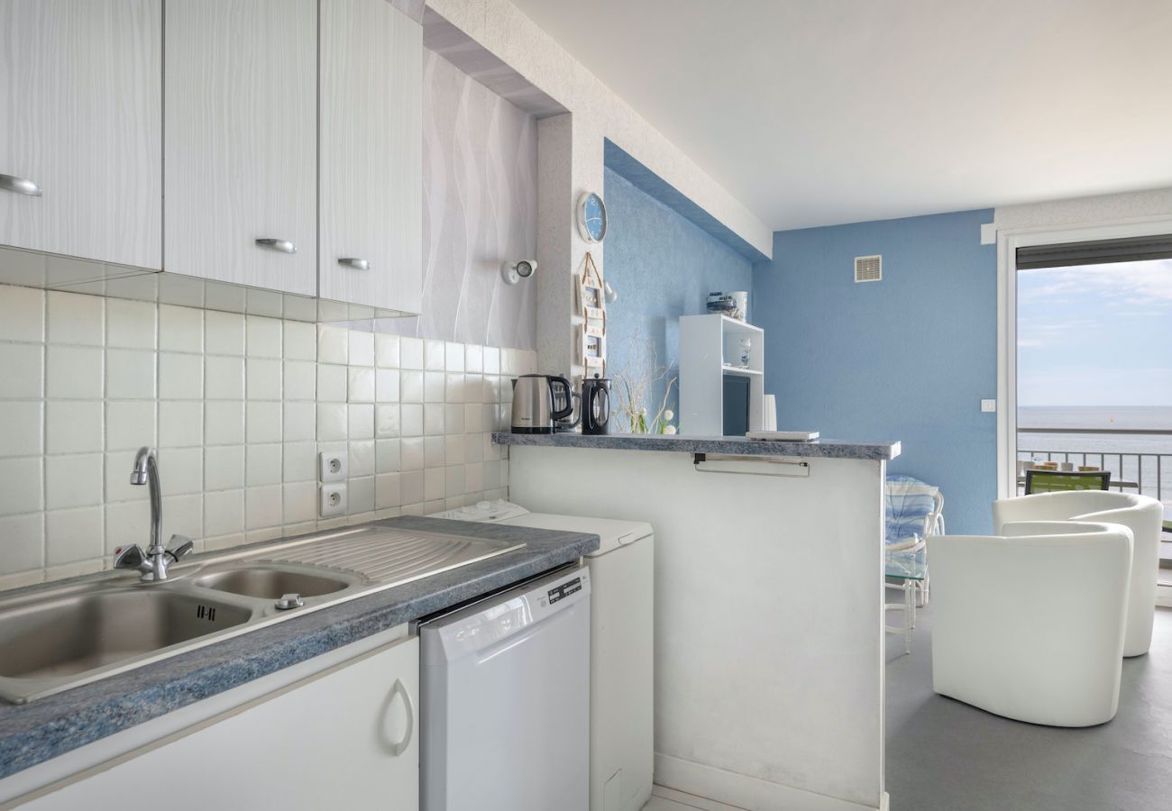 Apartamento en Pornichet - A 50m de la playa, apartamento con vistas al mar para 5