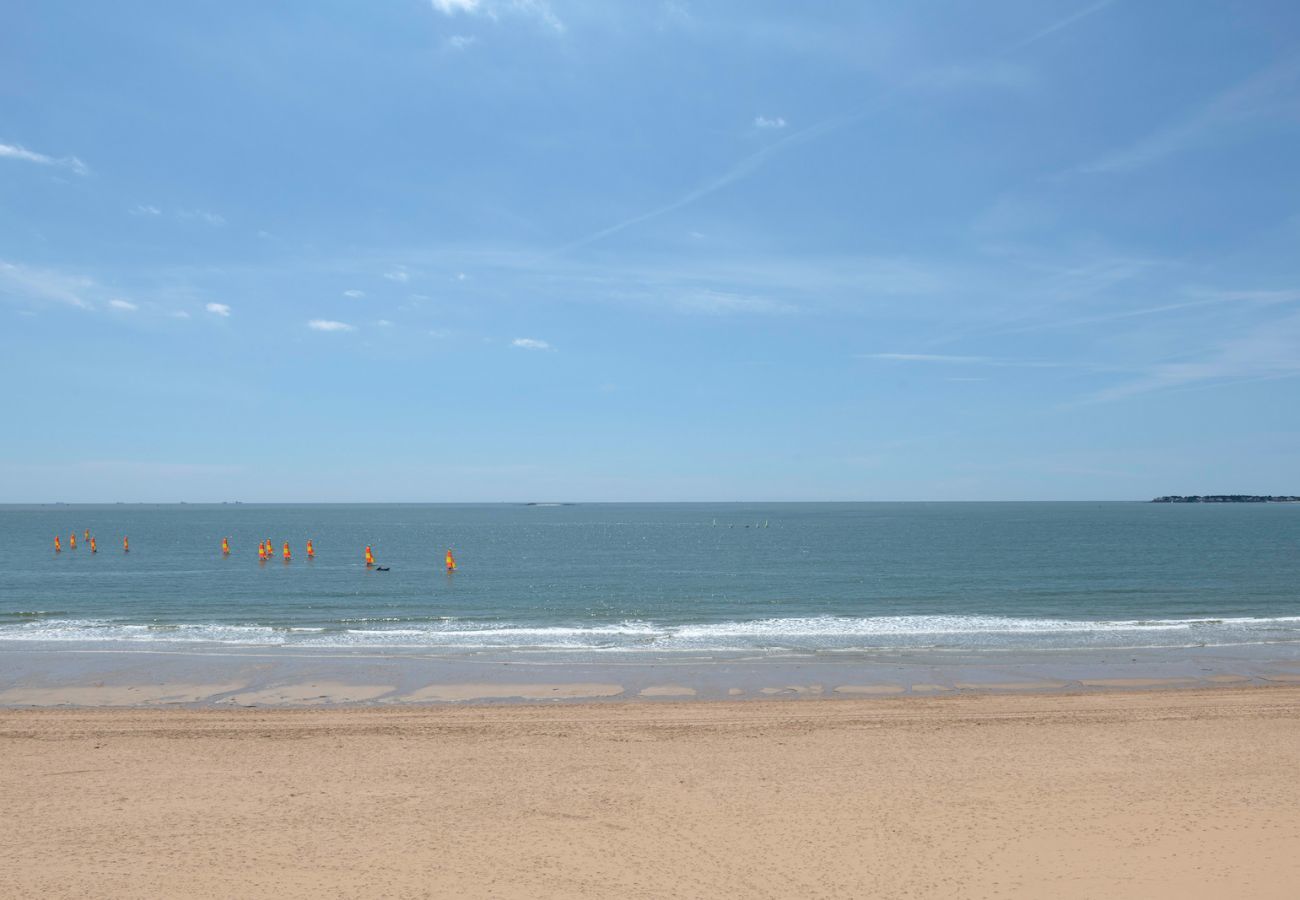 Apartamento en Pornichet - A 50m de la playa, apartamento con vistas al mar para 5