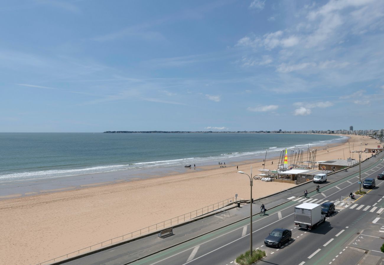 Apartamento en Pornichet - A 50m de la playa, apartamento con vistas al mar para 5