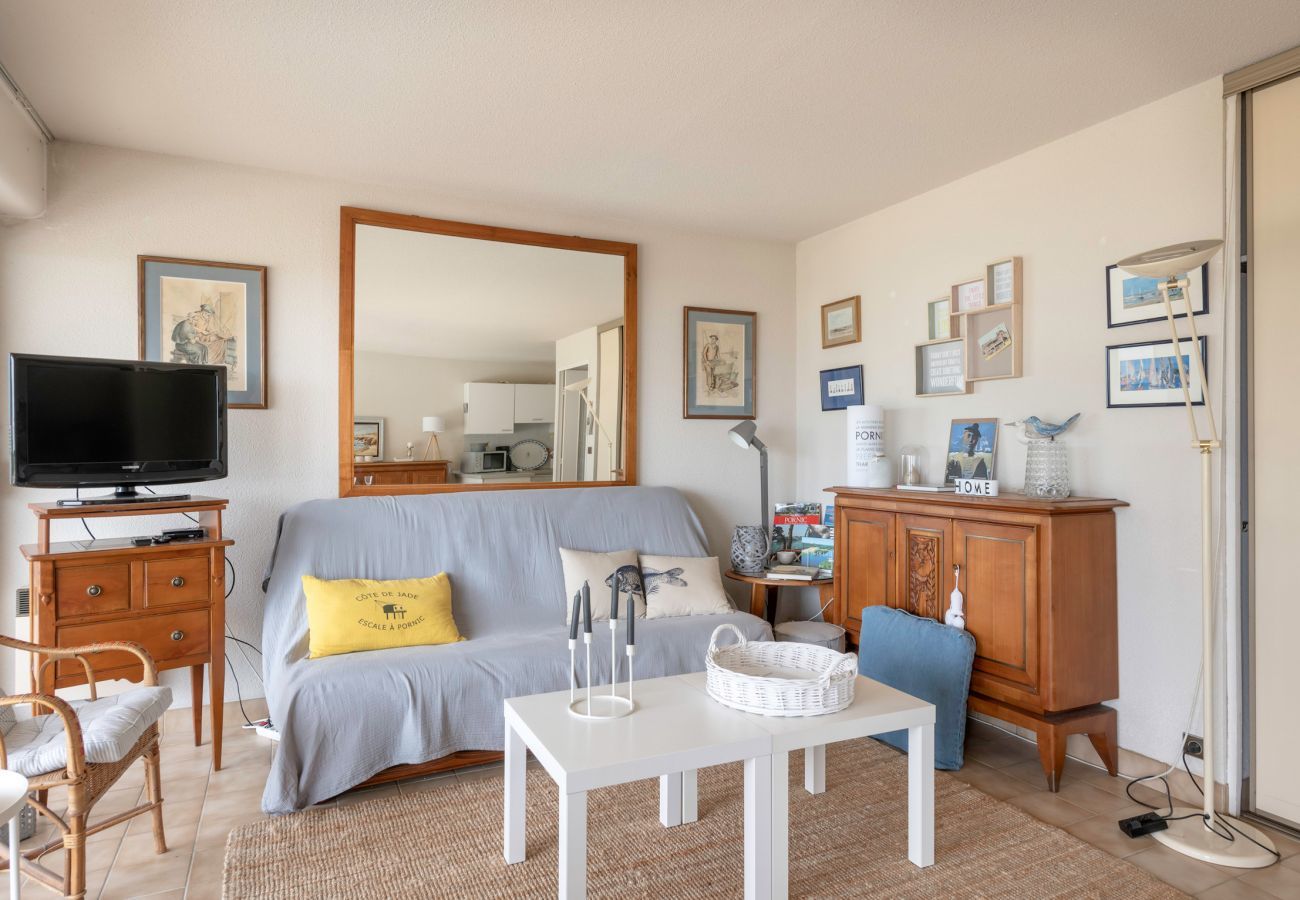 Apartamento en Pornic - Frente al mar, cerca de la playa para 4 personas.