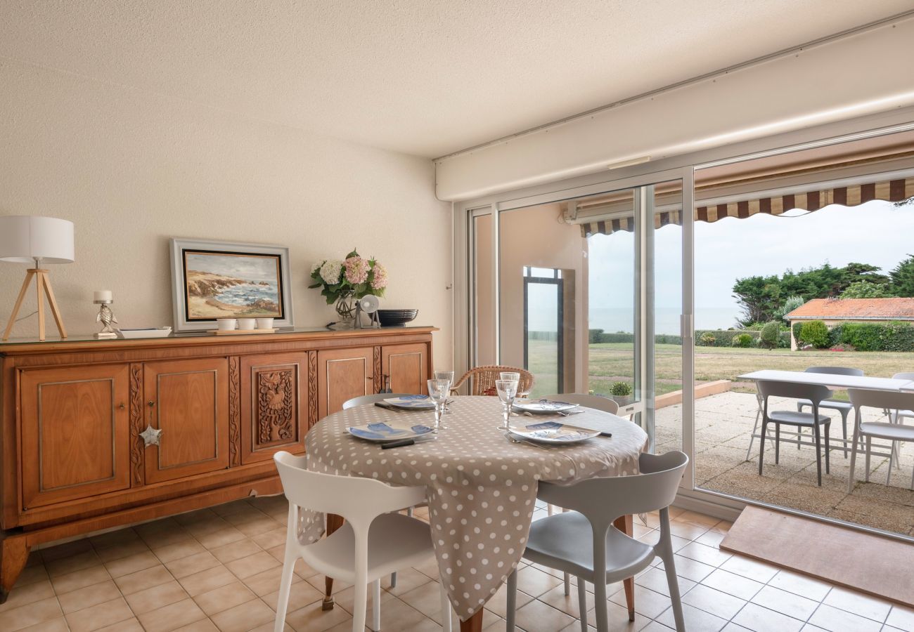 Apartamento en Pornic - Frente al mar, cerca de la playa para 4 personas.