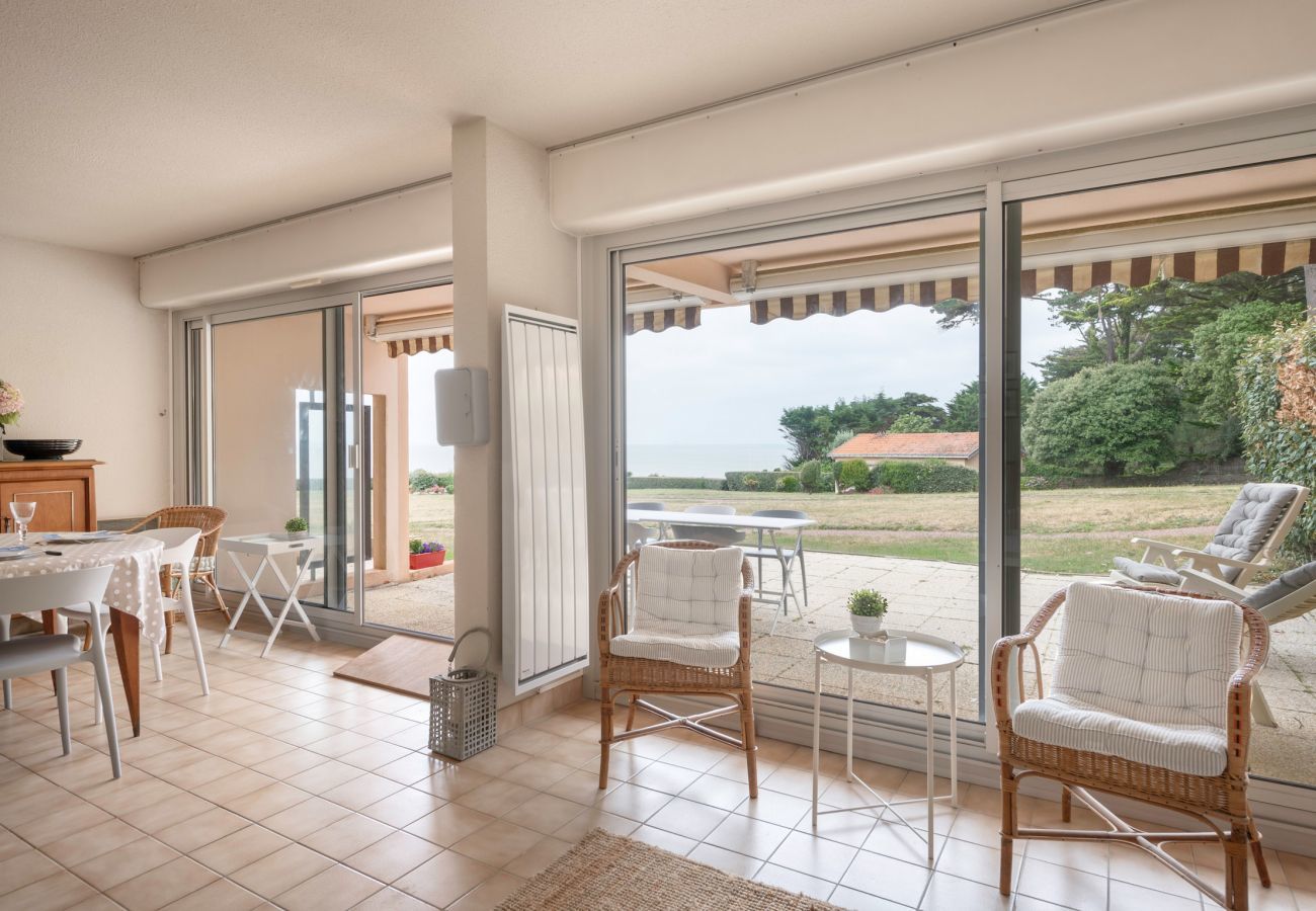 Apartamento en Pornic - Frente al mar, cerca de la playa para 4 personas.