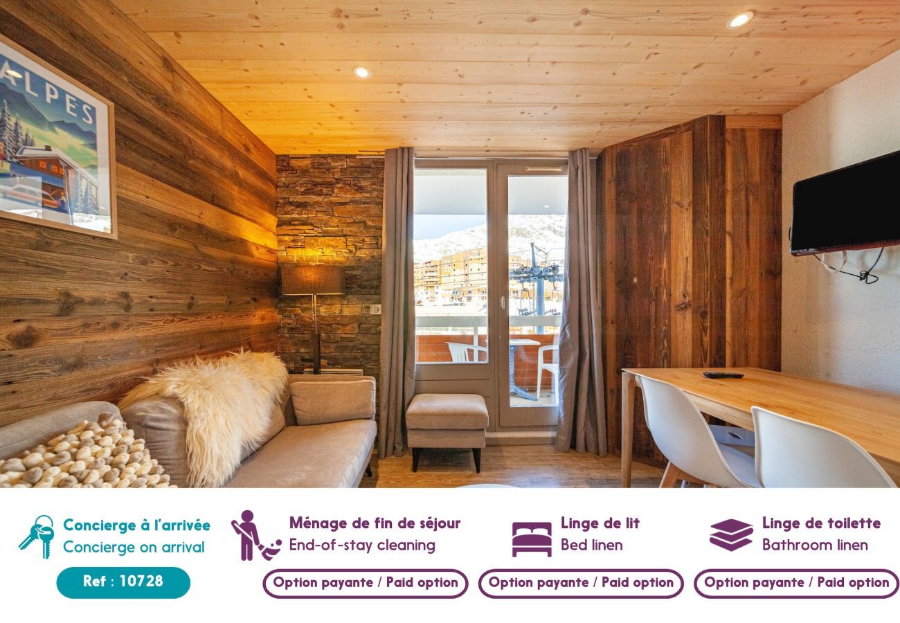 Apartamento en Huez -  Apartamento para 5 - residencia con piscina y spa
