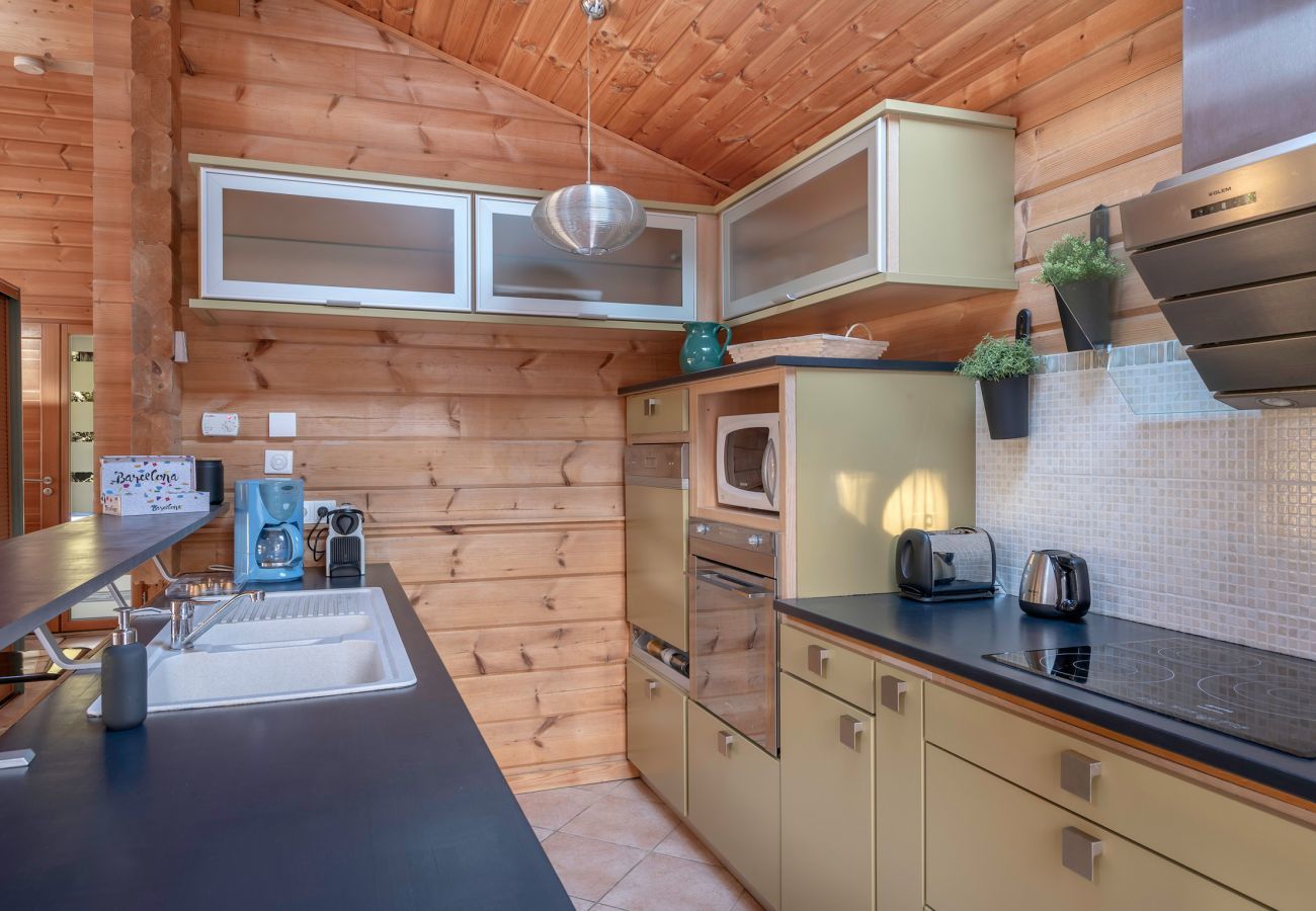 Casa en Sarzeau - Acogedora estancia, casa de madera para 8