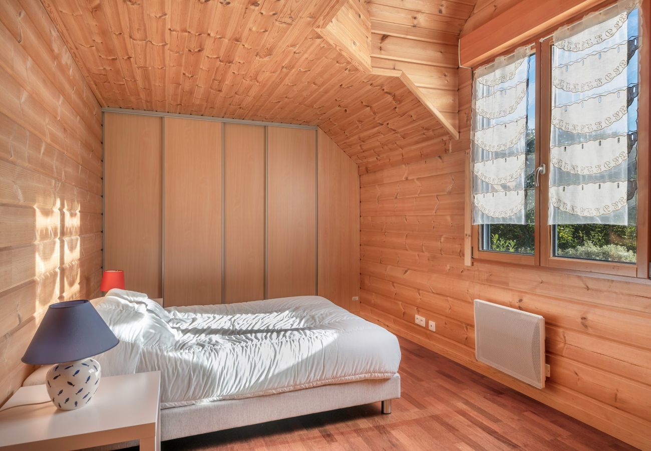 Casa en Sarzeau - Acogedora estancia, casa de madera para 8