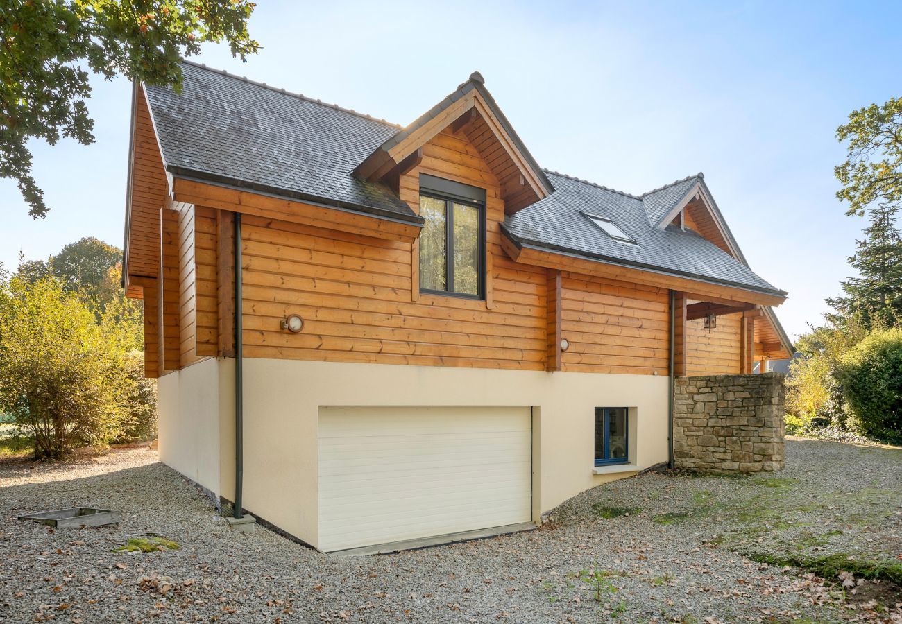 Casa en Sarzeau - Acogedora estancia, casa de madera para 8