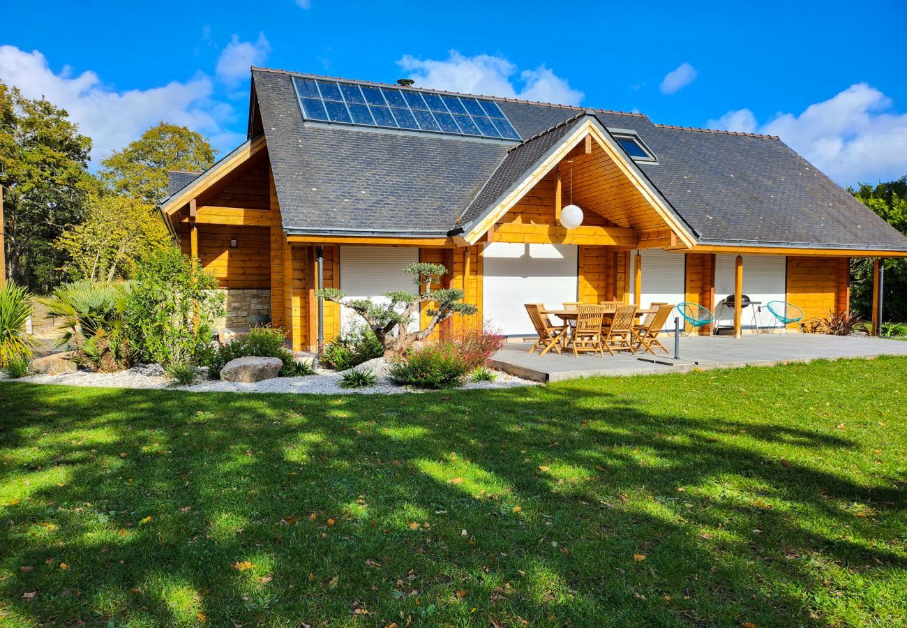 Casa en Sarzeau - Acogedora estancia, casa de madera para 8