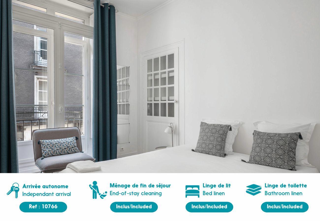 Apartamento en Nantes - Bonito piso cerca de la Place Graslin