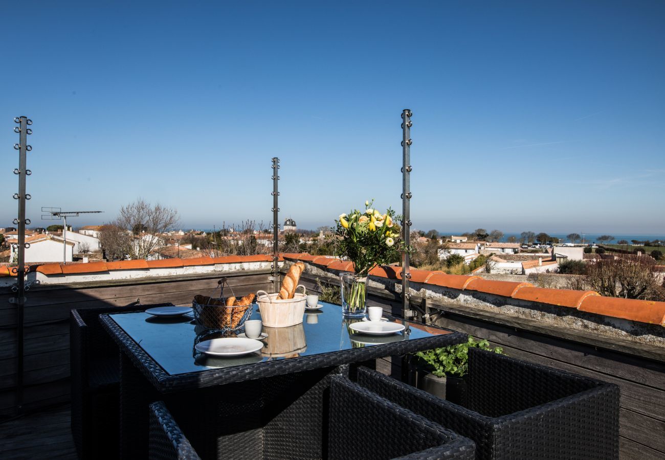 Casa en Saint-Martin-de-Ré - Piso terraza 3* con vistas a St Martin de Ré