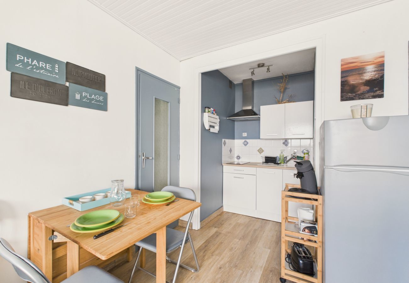 Apartamento en Saint-Hilaire-de-Riez - Piso para 4 frente al mar