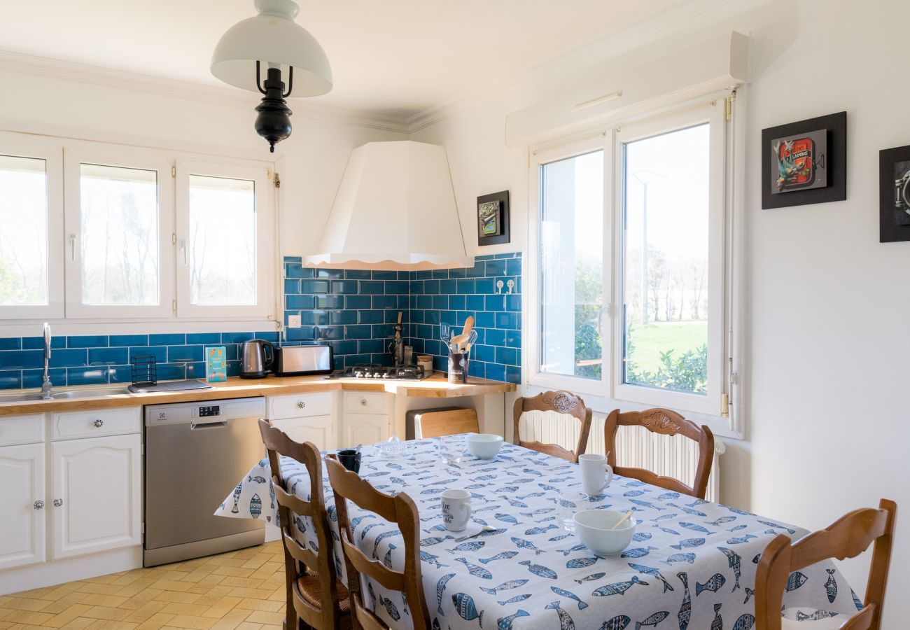 Casa en Plobannalec-Lesconil - Bonita casa para 10 con jardin