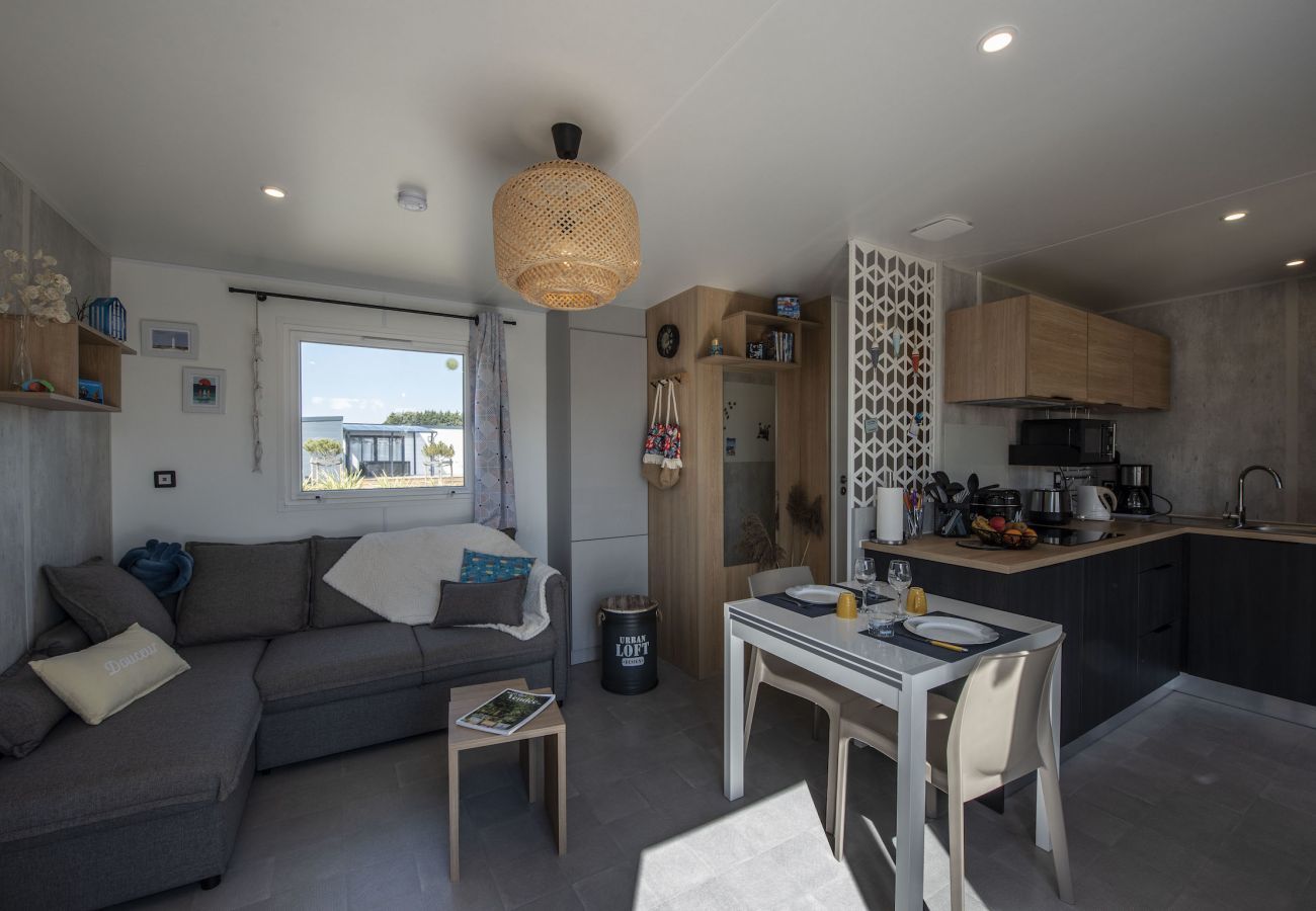Chalet en Bretignolles-sur-Mer - Chalet para 4 en una residencia con piscina