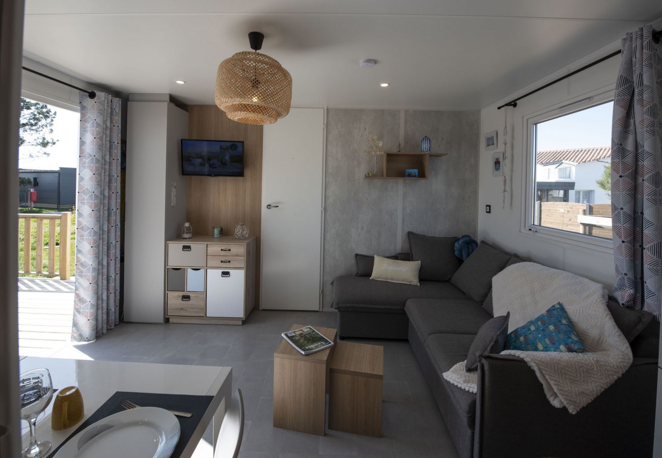 Chalet en Bretignolles-sur-Mer - Chalet para 4 en una residencia con piscina