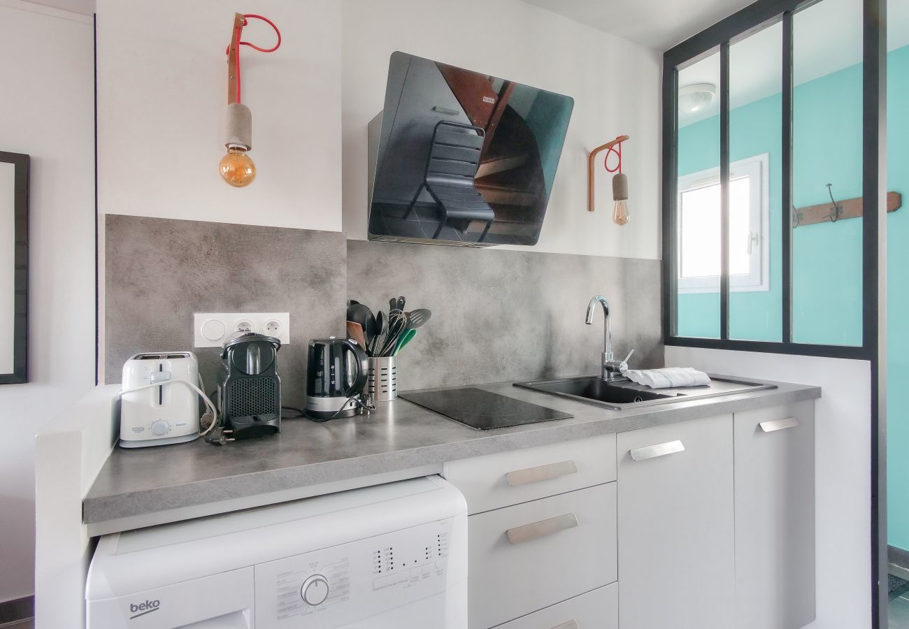 Casa en La Flotte - Bonita casa en una residencia con piscina para 5