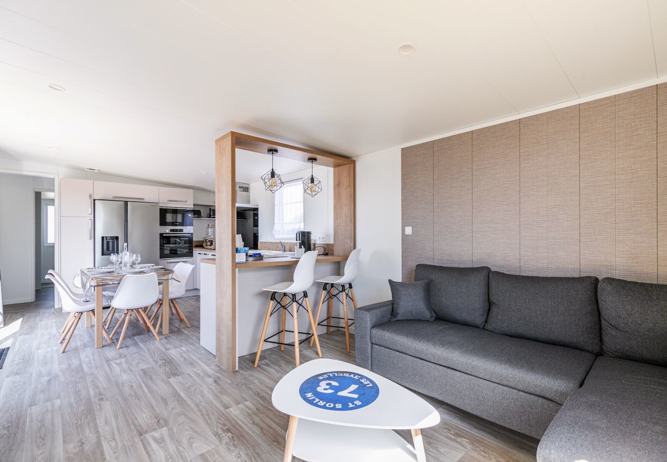 Chalet en Bretignolles-sur-Mer - Chalet para 6, residencia con piscina climatizada