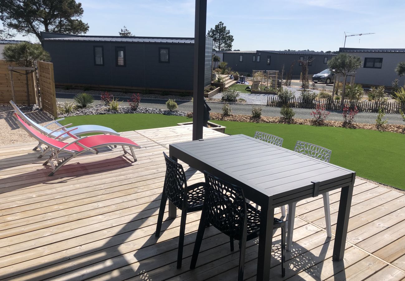 Chalet en Bretignolles-sur-Mer - Chalet para 6, residencia con piscina climatizada