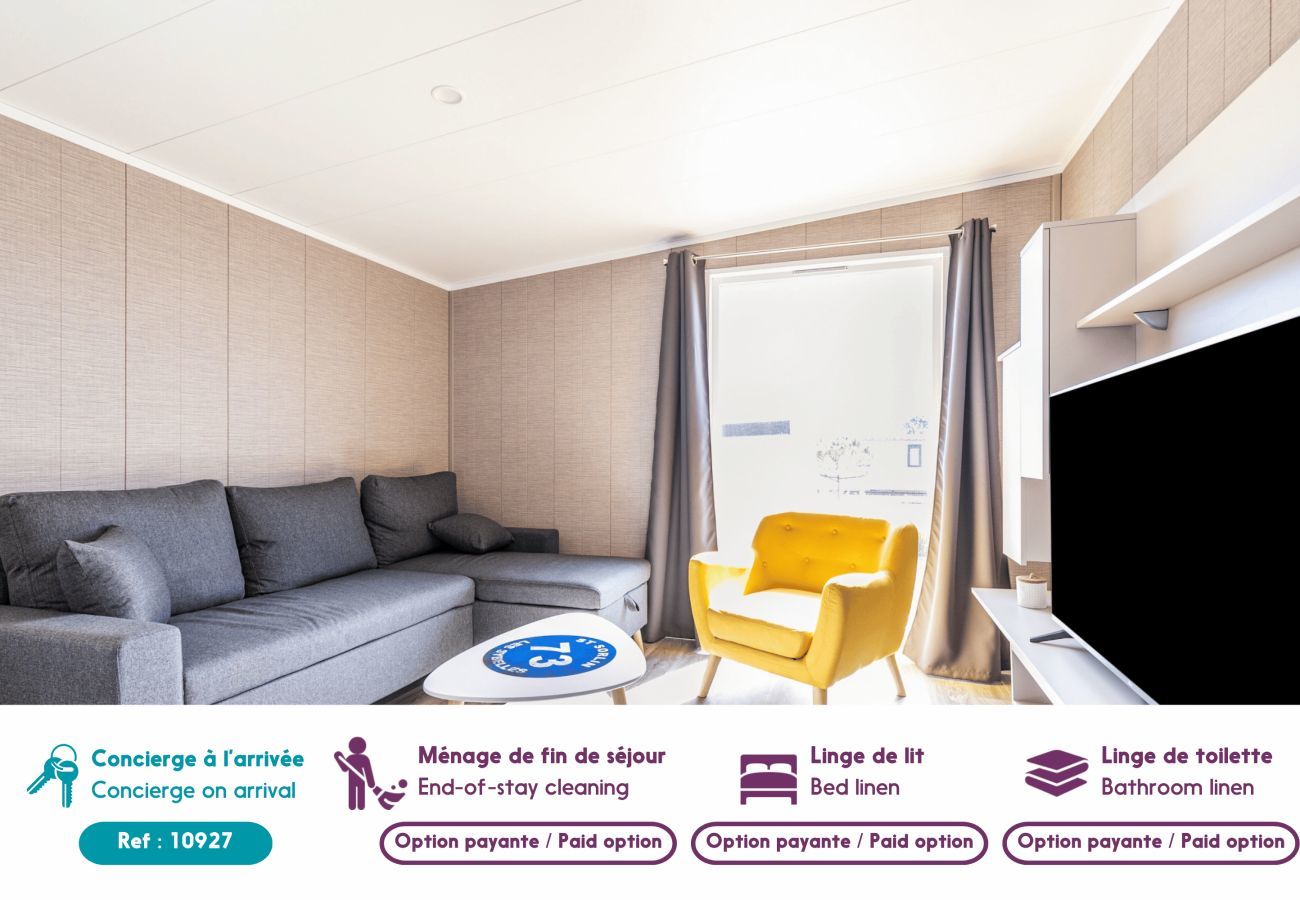 Chalet en Bretignolles-sur-Mer - Chalet para 6, residencia con piscina climatizada