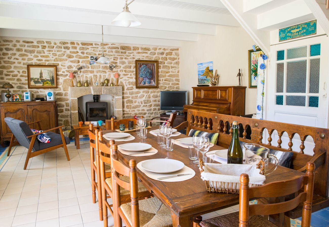 Casa en Penmarch - Casa para 5, en Kérity, a 80m de la playa