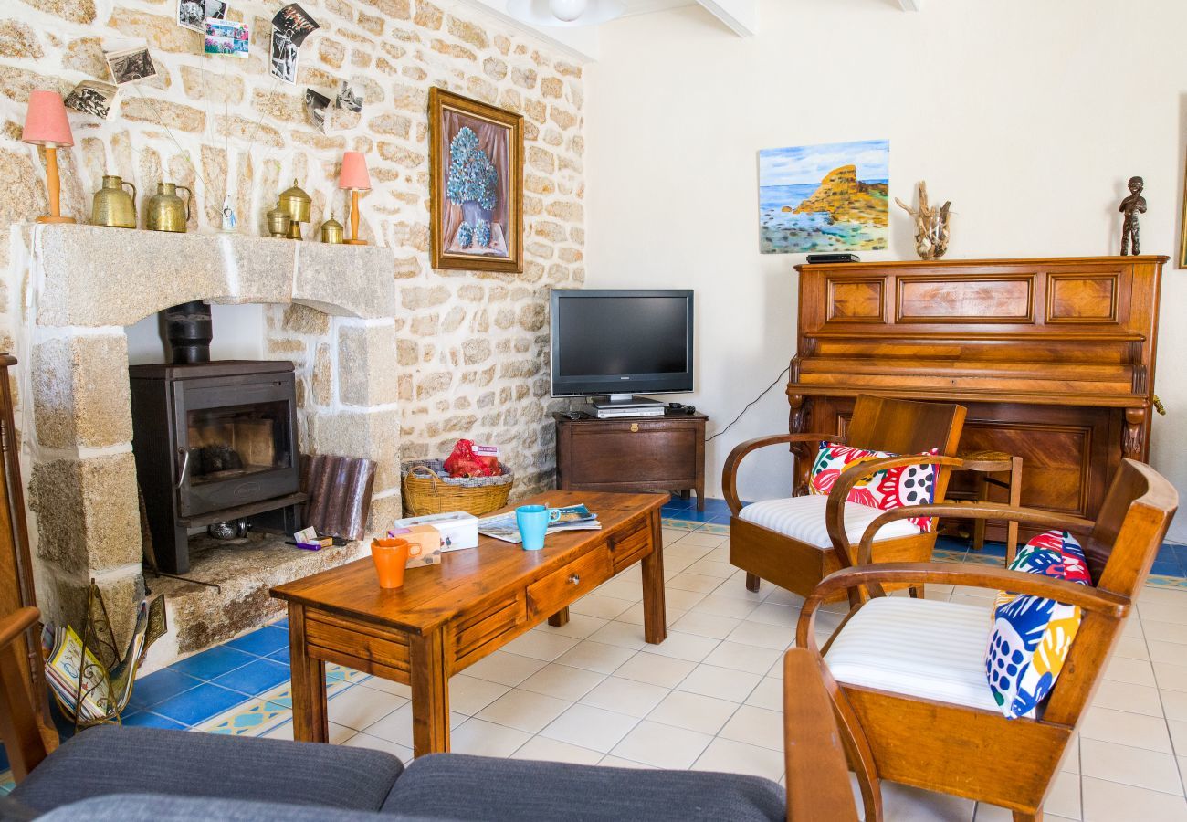 Casa en Penmarch - Casa para 5, en Kérity, a 80m de la playa