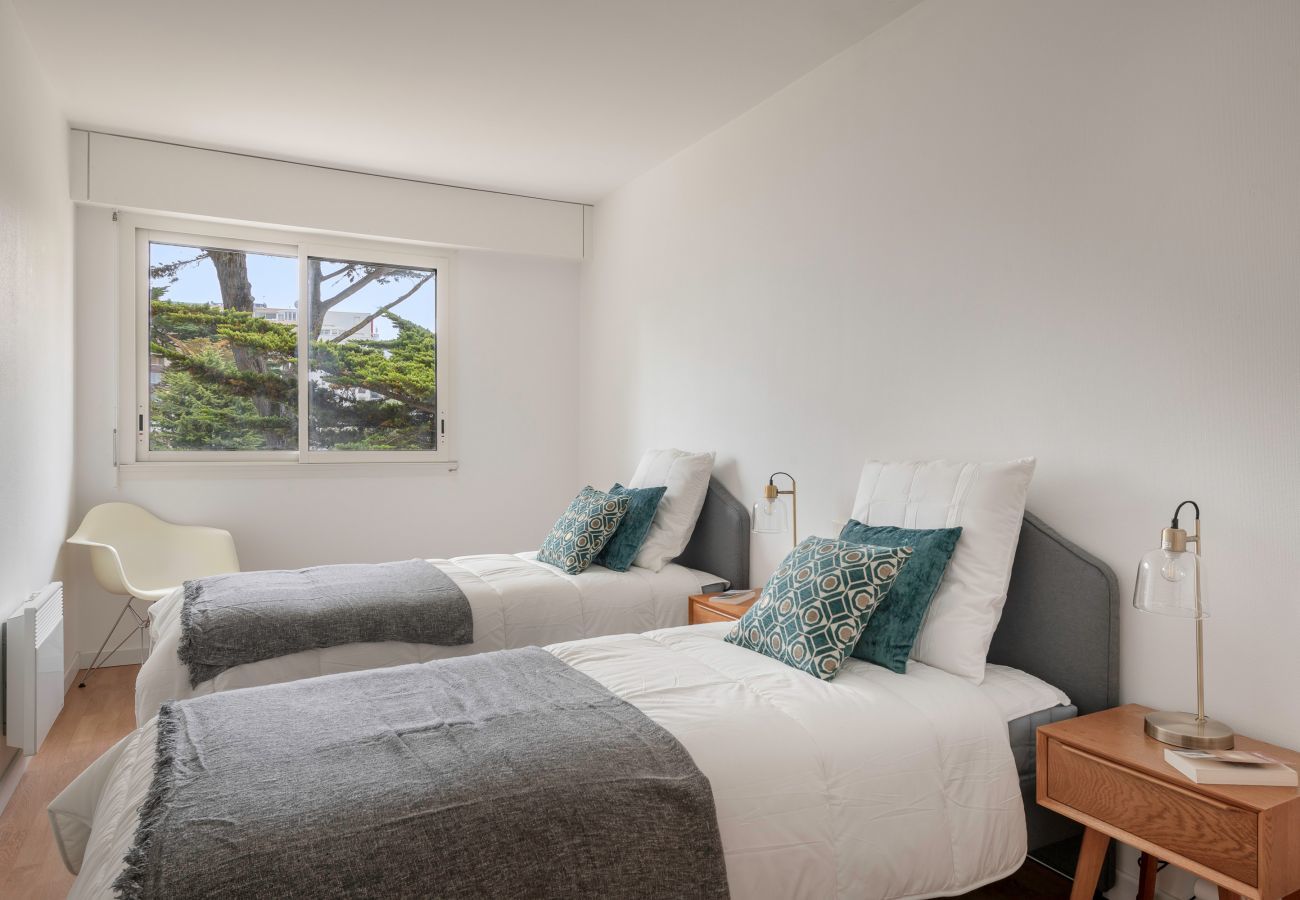 Apartamento en Pornichet - ¡Terraza con vistas al mar para 4!