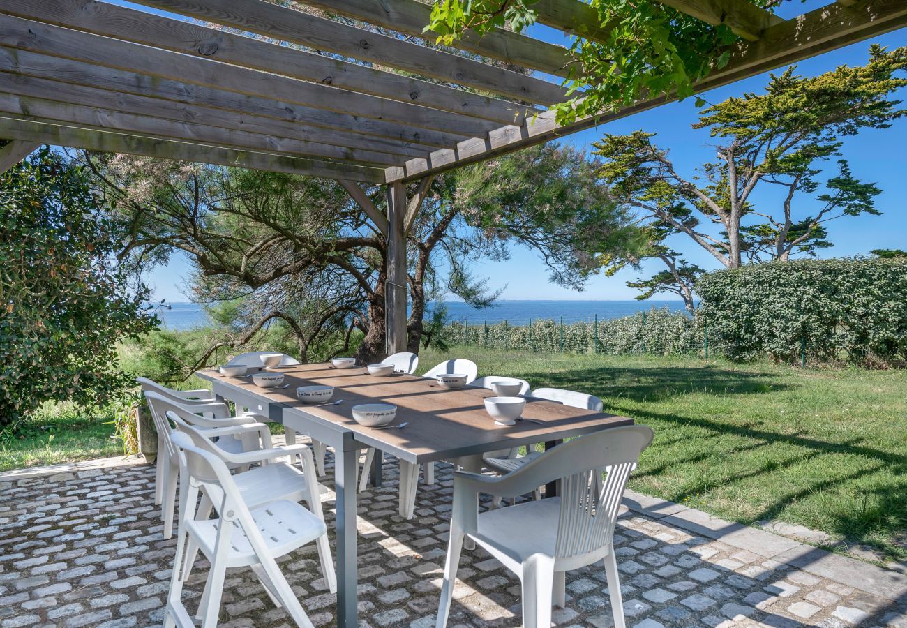 Casa en Saint-Gildas-de-Rhuys - Maison en front de mer- 10 Personnes - Jardín