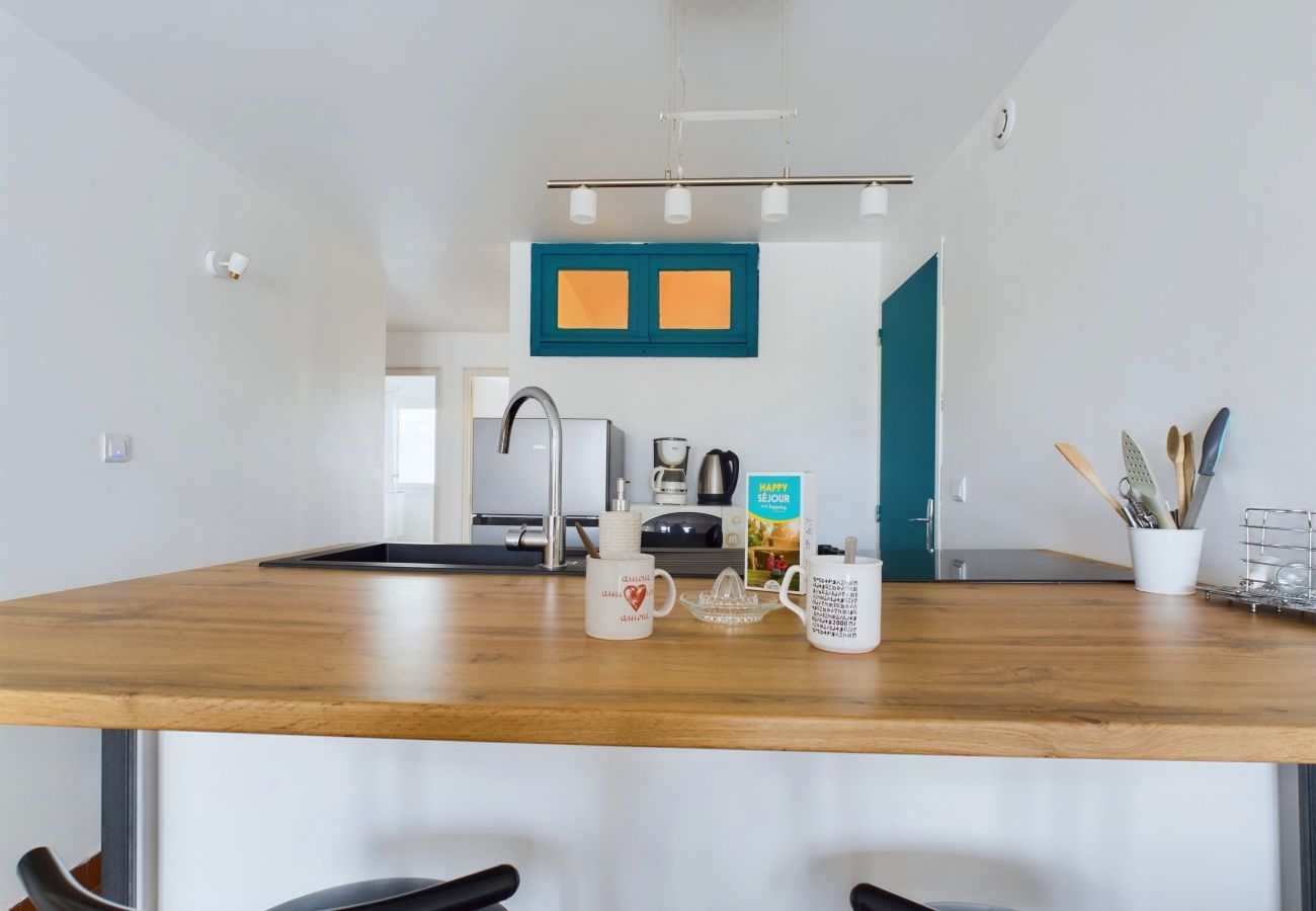 Apartamento en Saint-Hilaire-de-Riez - A 200m de la playa, piso para 4